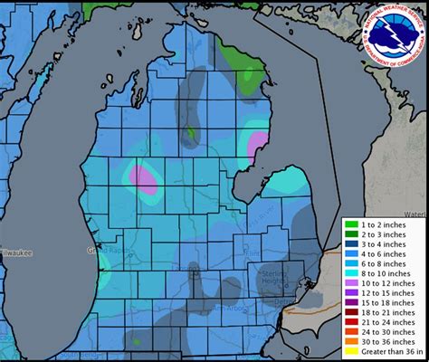 Who got hit the hardest? Check out Michigan's 24-hour snowfall map ...