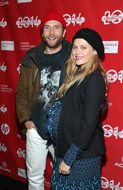 Mark Webber celebrated his Happy Christmas premiere with his pregnant ...