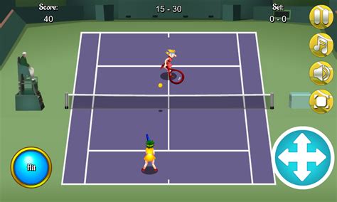 🕹️ Play Tennis Video Game: Free Online Single Player Tennis Game vs the ...