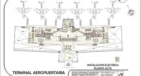 the plan for an airplane that is on display