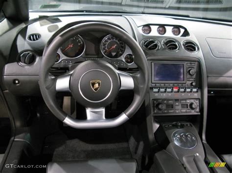 Black Interior 2007 Lamborghini Gallardo Spyder Photo #13640272 ...