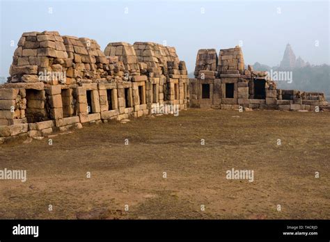 chausath yogini temple, khajuraho, madhya pradesh, India, Asia Stock ...