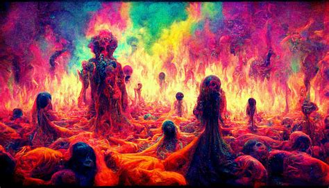 Psychedellic Hellscape by TengNull on DeviantArt