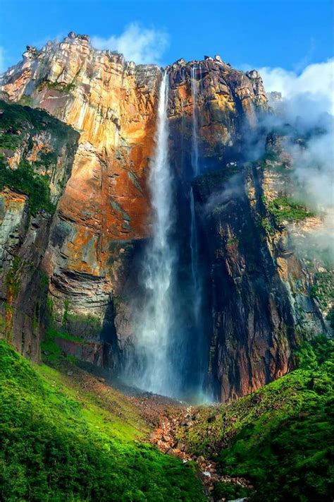 Angel Falls (Salto Angel) - World's Highest Waterfalls (978m), Venezuela