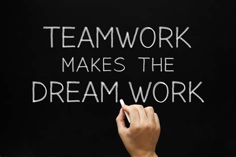 Teamwork Makes The Dream Work Images - DREAM CGW