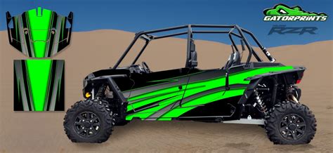 Polaris RZR XP 4 1000 Decal Kits | Design #5