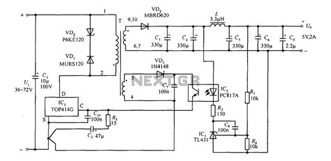 Isolated Power Supply Schematic