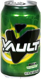 Vault Soda Hybrid Energy, Citrus 12.0 oz Nutrition Information | ShopWell