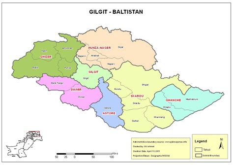 Map of Gilgit-Baltistan. | Download Scientific Diagram