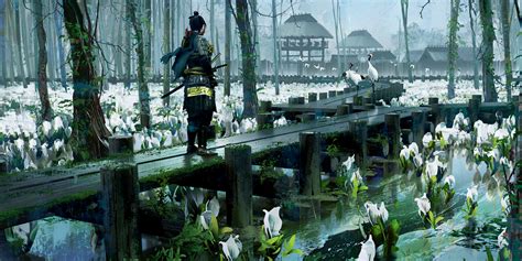 Ghost of Tsushima Concept Art by Ian Jun Wei Chiew | Concept Art World