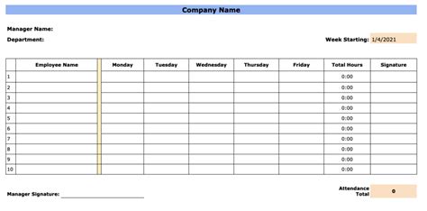 Employee Attendance Tracker Excel Templates Clockify™, 45% OFF