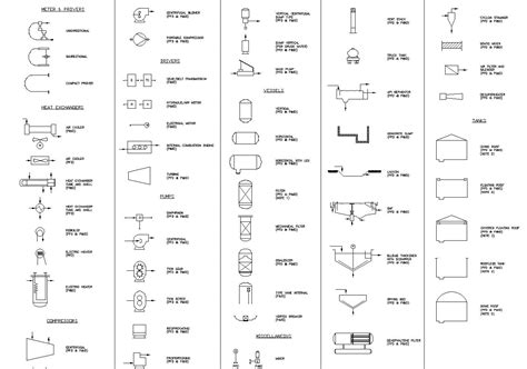 Mechanical Cad Symbols