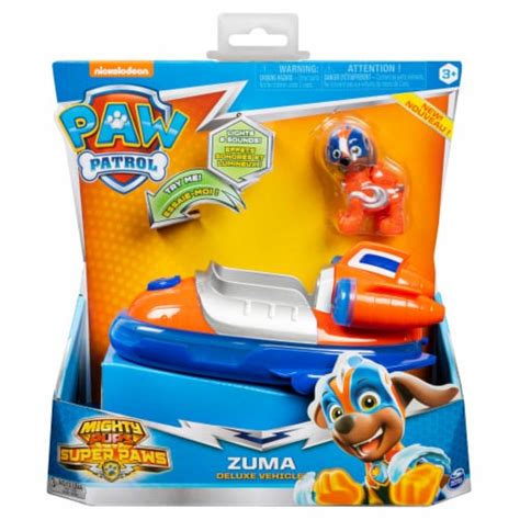 Paw Patrol Mighty Pups Super Paws Zuma Vehicle, 1 ct - Kroger