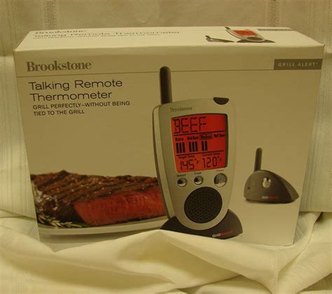 Brookstone Talking Remote Thermometer | Brookstone, Thermometer, Raise ...