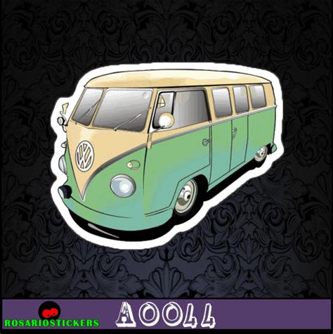 A0044 - Combi Van - Stickers Calcos - RosarioStickers