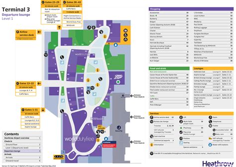 Heathrow Airport Map