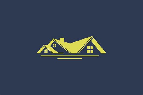 Roof House Simple Logo | Creative Logo Templates ~ Creative Market