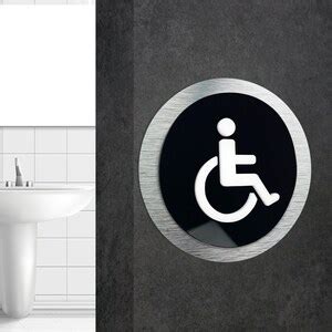 Wheelchair Sign Funny Handicap Sign Wheelchair Accessible Sign Disabled ...