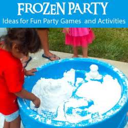 Frozen Party Games and Activities - Two Sisters