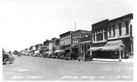 Main Street, Spring Valley, Ill | Street, Main street, Street view