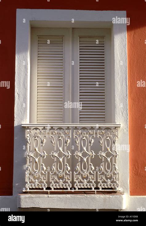 Old San Juan architecture Stock Photo - Alamy