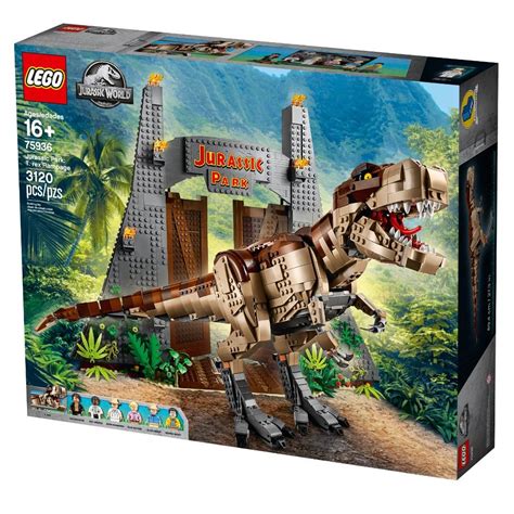 Ufficiale il set LEGO 75936 Jurassic Park: T.rex Rampage | Lega Nerd