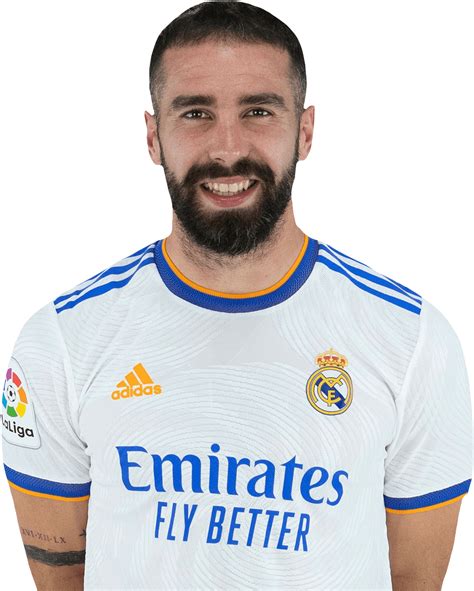 Dani Carvajal Real Madrid football render - FootyRenders