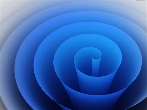 Blue swirl background - PSDgraphics