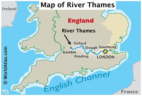 River Thames - WorldAtlas