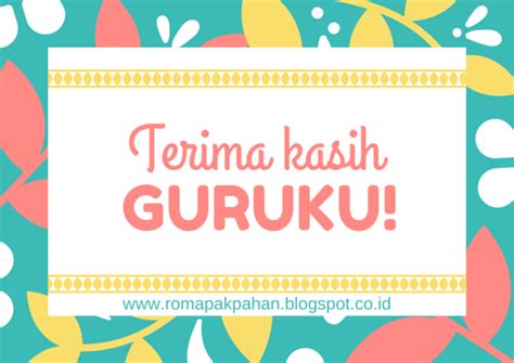 78 Ucapan Terima Kasih Untuk Guru Aesthetic - Riset