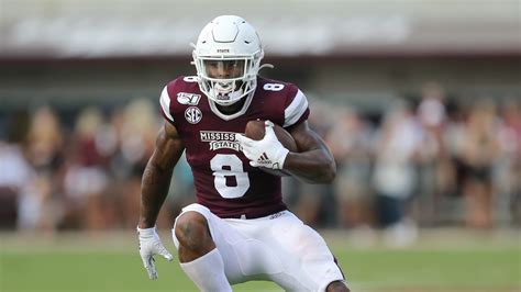 Mississippi State running back Kylin Hill is on pace for historic season