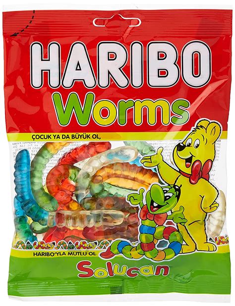 | HARIBO GUMMIES WORMS 160GR