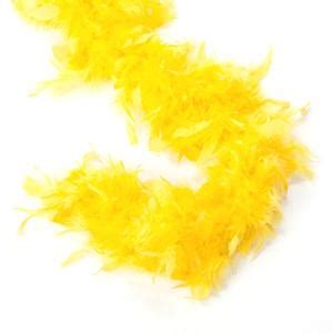 Yellow Feather Boa