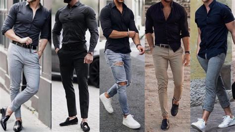 Black Shirt | Black Shirt Outfits Ideas for Men | Formal Clothing ...