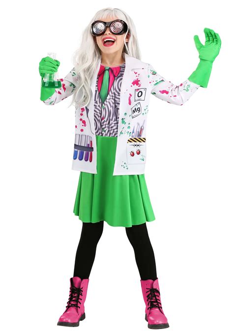 Girl's Mad Scientist Costume