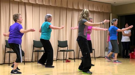 Zumba Gold at the Senior Center in Concord, California - YouTube