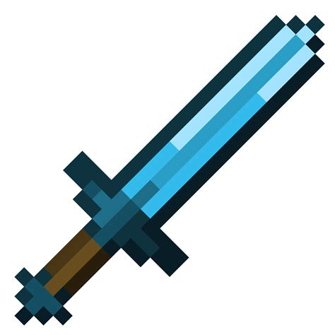 Minecraft Sword Minecraft Diamond Sword Png Diamond Sword 1 | Images ...