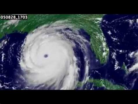 Hurricane Katrina Time Lapse Satellite - YouTube