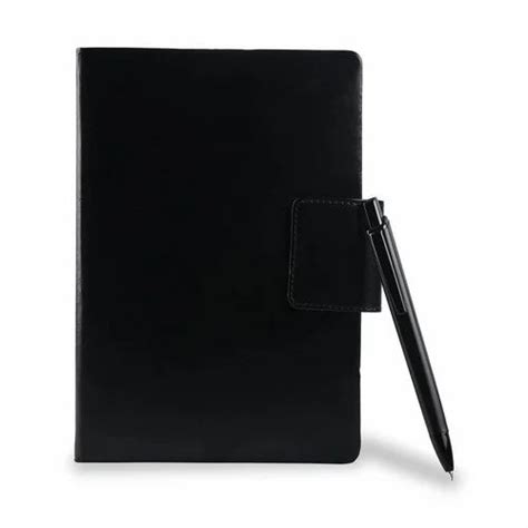 Black Corporate Diary with Pen at Rs 258/piece | Notebook in Chennai ...