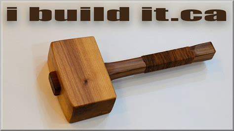 Making A Wooden Mallet - YouTube