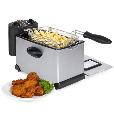 BCP 6-Piece 1700W 3L Stainless Steel Deep Fryer | eBay