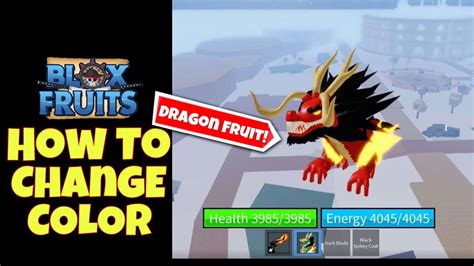 How To Change The Color of your Dragon in The Old World in BLOX FRUITS ...