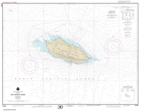 San Nicolas Island - 18755 - Nautical Charts