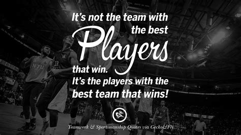 50 Inspirational Quotes About Teamwork And Sportsmanship