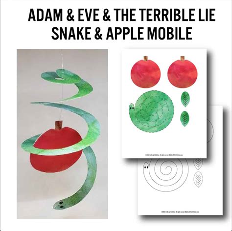 Adam And Eve Activity Page