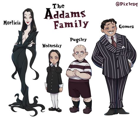 Good Vibe Zone | Addams family cartoon, Family cartoon, Adams family