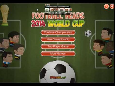 (messi)Football heads:2014 world cup /migamer pro - YouTube