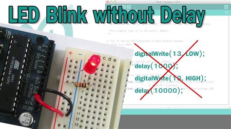 Arduino Blink without Delay - YouTube