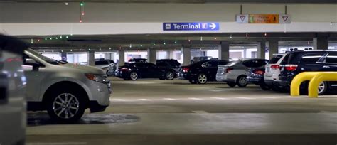 Parking map at DFW Airport Terminal - Dallas Fort Worth Texas