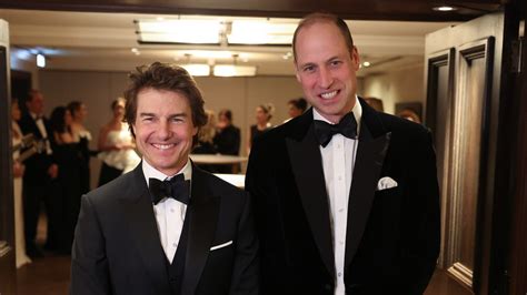 Prince William And Tom Cruise's Red Carpet Reunion Brings Much-Needed ...